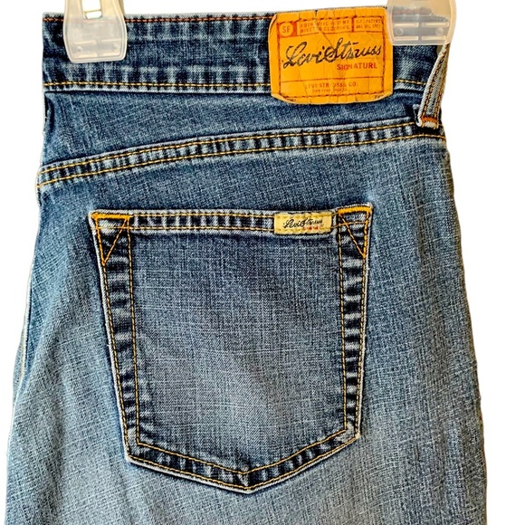 Levi STRAUSS LOW RISE BOOTCUT WOMENS DENIM JEANS SIZE 10 - Picture 1 of 12